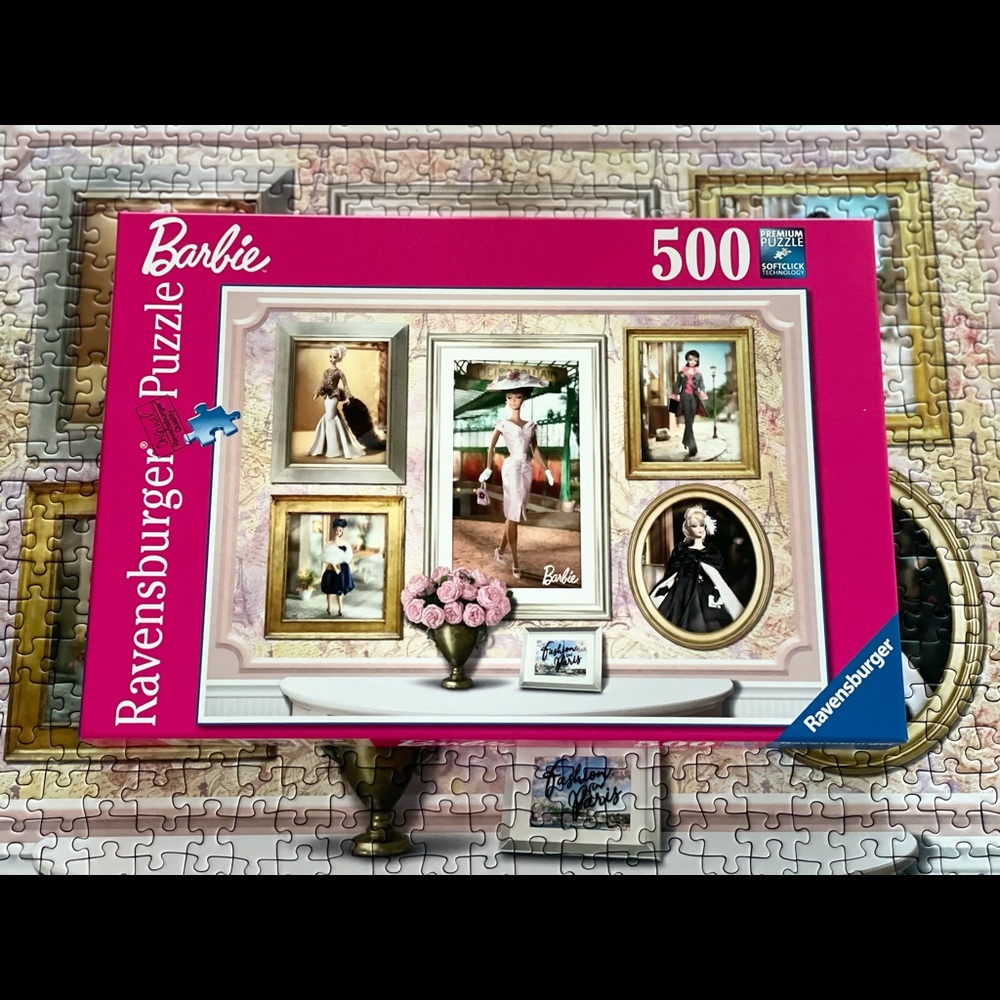 Ravensburger “Barbie Paris Fashion” 500pc puzzle